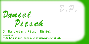 daniel pitsch business card